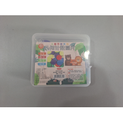 Едукативна дрвена играчка - Геометриски кругови  ЈТ-001-02