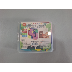 Едукативна дрвена играчка - Геометриски плочки ЈТ-001-04