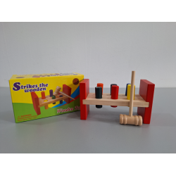 Едукативна дрвена играчка - Чекан  ЈТ-001-06