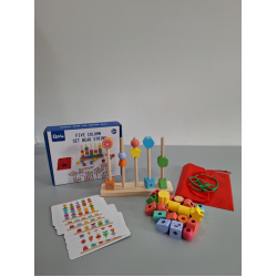 Едукативна дрвена играчка - Форми и бои  ЈТ-001-12