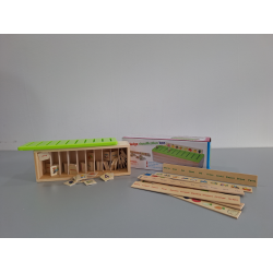 Едукативна дрвена играчка - Кутија на знаењето  ЈТ-001-11