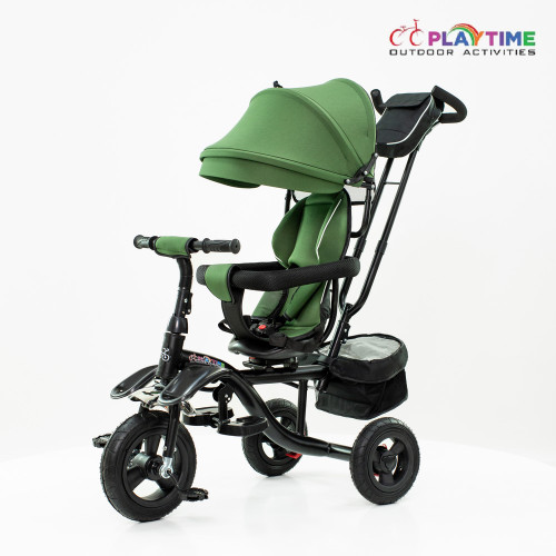 Трицикл за деца Playtime - модел 419 темно зелена