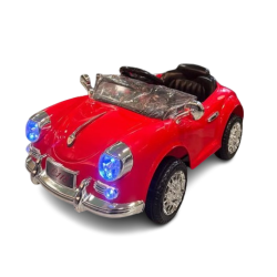Ретро автомобил на акумулатор (кабриолет) црвена