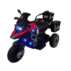 Мотор на акумулатор со три тркала 12V црвена