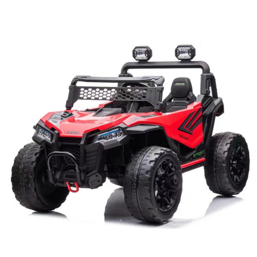 Џип (двосед) на акумулатор - модел 320 црвена