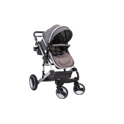 Количка за бебиња Марси 600 сива