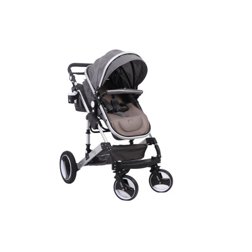Количка за бебиња Марси 600 сива