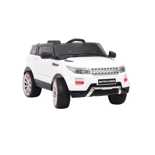 Автомобил на акумулатор - модел 227 бела