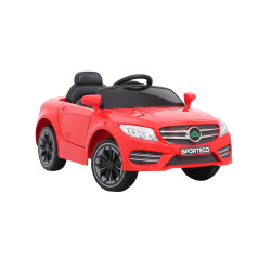 Автомобил на акумулатор - модел 220 црвена
