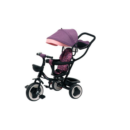Трицикл за деца Playtime Moni  - модел 431 виолетова