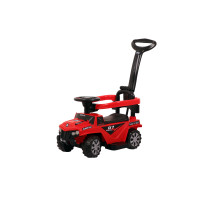 Туркало џип со рачка - модел 468 црвено