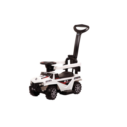 Туркало џип со рачка - модел 468 бело