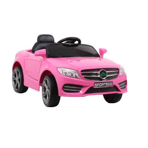 Автомобил на акумулатор - модел 220 розева