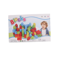 Блок коцки Forkids во кутија 56 парчиња