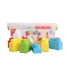 Блок коцки Forkids - сет од 168 парчиња во пластична кутија