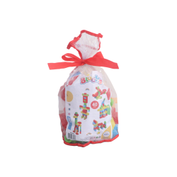 Сет коцки Forkids во вреќичка 40 парчиња