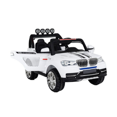 Автомобил на акумулатор џип двосед - модел 304 бела